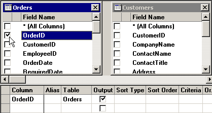 Adding columns to the SELECT query